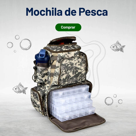 Mochila de pesca con cajas: Guía completa